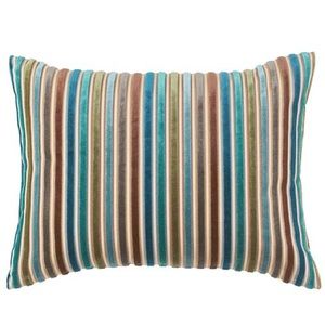 Pier 1 Cool Velvet Striped Pillow Set